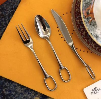 cheap quality Hermes Cutlery set of 3 pcs